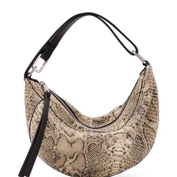 ALLSAINTS Luna Micro Snake Leather Bag - Picture 8 of 8
